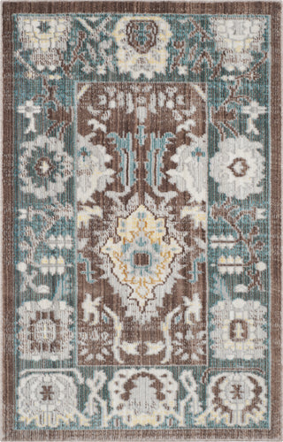 Safavieh Valencia VAL122B Chocolate/Alpine Area Rug 