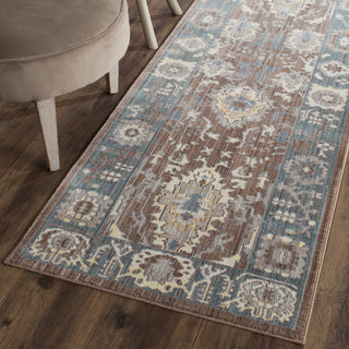 Safavieh Valencia VAL122B Chocolate/Alpine Area Rug 