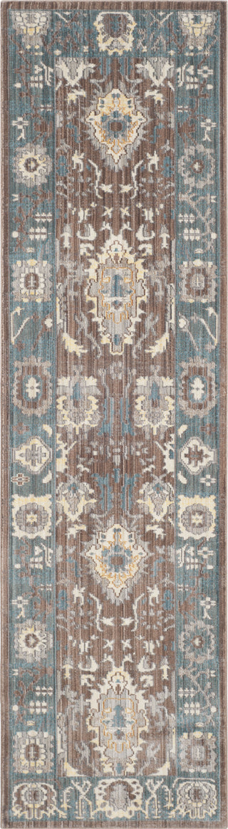 Safavieh Valencia VAL122B Chocolate/Alpine Area Rug 