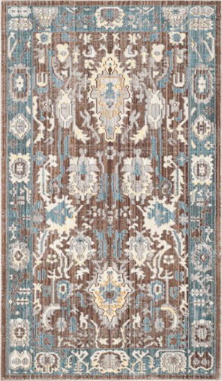 Safavieh Valencia VAL122B Chocolate/Alpine Area Rug 