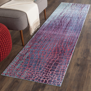 Safavieh Valencia VAL204D Blue/Fuchsia Area Rug  Feature