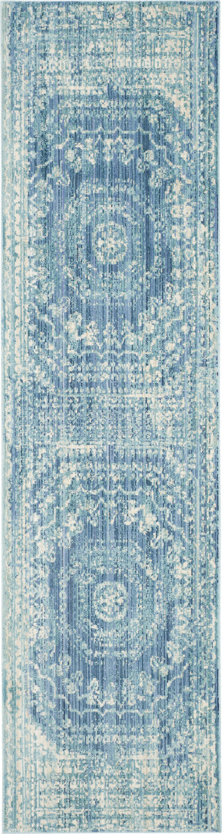 Safavieh Valencia VAL205R Blue/Multi Area Rug 