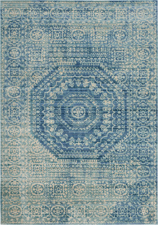 Safavieh Valencia VAL205R Blue/Multi Area Rug main image