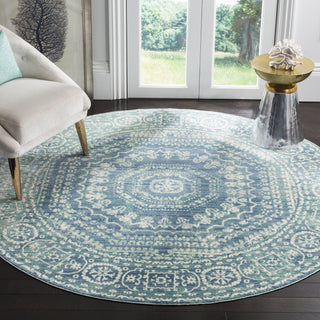 Safavieh Valencia VAL205R Blue/Multi Area Rug  Feature