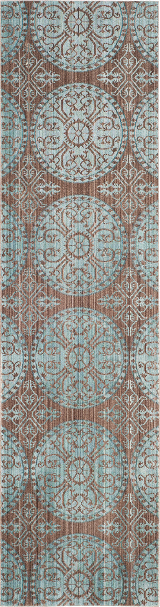 Safavieh Valencia VAL214H Brown/Alpine Area Rug 