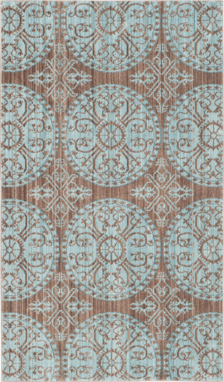 Safavieh Valencia VAL214H Brown/Alpine Area Rug 