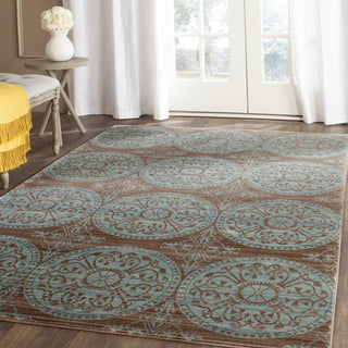 Safavieh Valencia VAL214H Brown/Alpine Area Rug  Feature