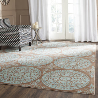 Safavieh Valencia VAL214H Brown/Alpine Area Rug 