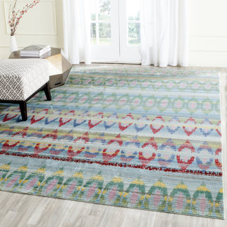 Safavieh Valencia VAL220L Light Blue/Multi Area Rug  Feature