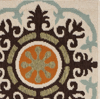 Safavieh Veranda VER002 Cream/Terracotta Area Rug 