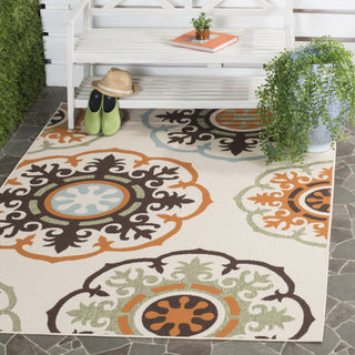 Safavieh Veranda VER002 Cream/Terracotta Area Rug  Feature