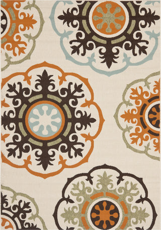 Safavieh Veranda VER002 Cream/Terracotta Area Rug 