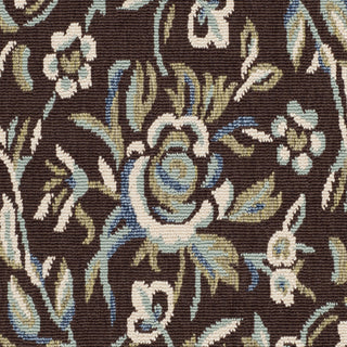 Safavieh Veranda VER011 Chocolate/Aqua Area Rug 