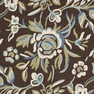 Safavieh Veranda VER011 Chocolate/Aqua Area Rug 