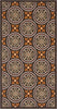 Safavieh Veranda VER030 Chocolate/Terracotta Area Rug main image