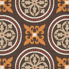 Safavieh Veranda VER030 Chocolate/Terracotta Area Rug 