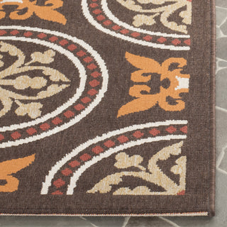 Safavieh Veranda VER030 Chocolate/Terracotta Area Rug 