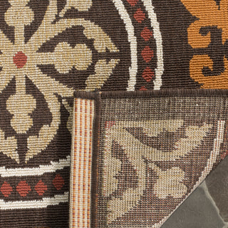 Safavieh Veranda VER030 Chocolate/Terracotta Area Rug 