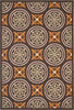 Safavieh Veranda VER030 Chocolate/Terracotta Area Rug 