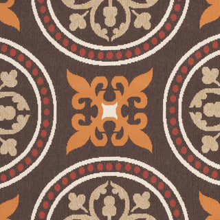 Safavieh Veranda VER030 Chocolate/Terracotta Area Rug 