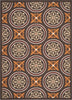 Safavieh Veranda VER030 Chocolate/Terracotta Area Rug 
