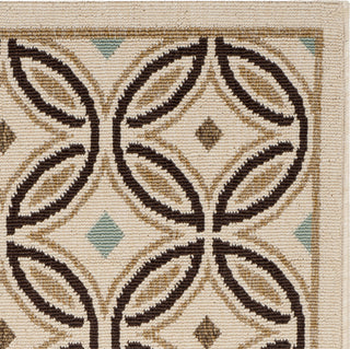 Safavieh Veranda VER047 Cream/Chocolate Area Rug 