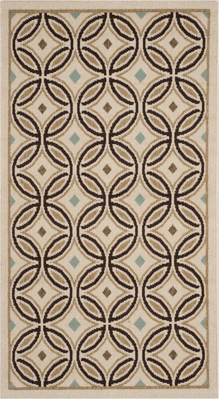 Safavieh Veranda VER047 Cream/Chocolate Area Rug main image