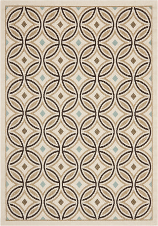 Safavieh Veranda VER047 Cream/Chocolate Area Rug 