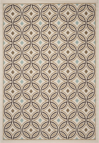 Safavieh Veranda VER047 Cream/Chocolate Area Rug 