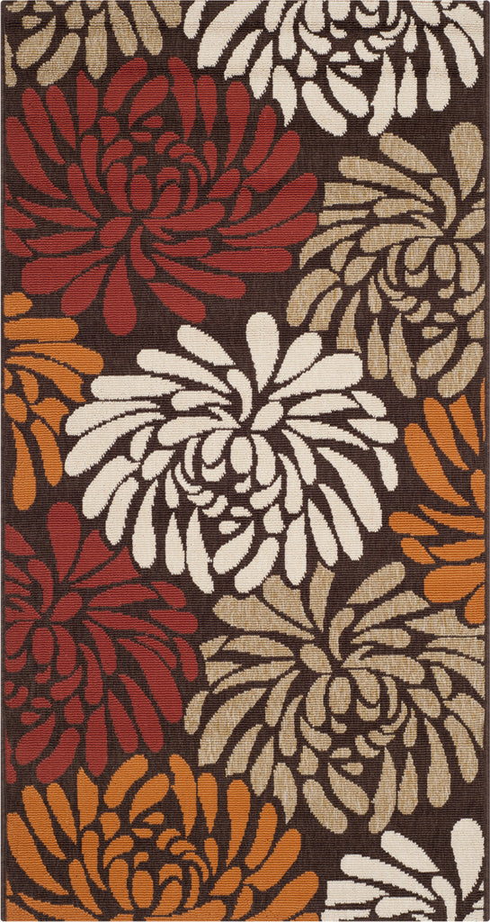 Safavieh Veranda VER049 Chocolate/Terracotta Area Rug main image