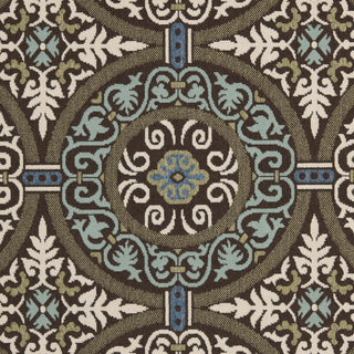 Safavieh Veranda VER055 Chocolate/Cream Area Rug 