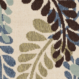 Safavieh Veranda VER056 Cream/Aqua Area Rug 