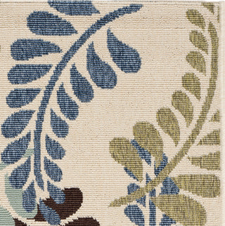 Safavieh Veranda VER056 Cream/Aqua Area Rug 