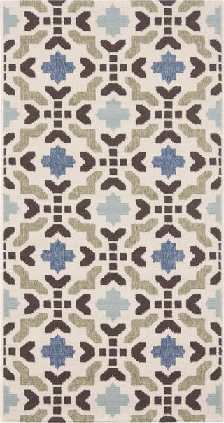 Safavieh Veranda VER080 Cream/Aqua Area Rug main image