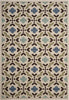 Safavieh Veranda VER080 Cream/Aqua Area Rug 