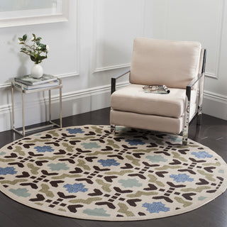 Safavieh Veranda VER080 Cream/Aqua Area Rug  Feature