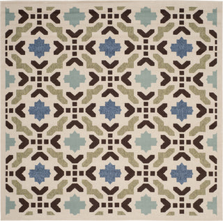 Safavieh Veranda VER080 Cream/Aqua Area Rug 