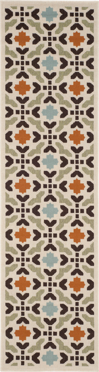 Safavieh Veranda VER080 Cream/Terracotta Area Rug 