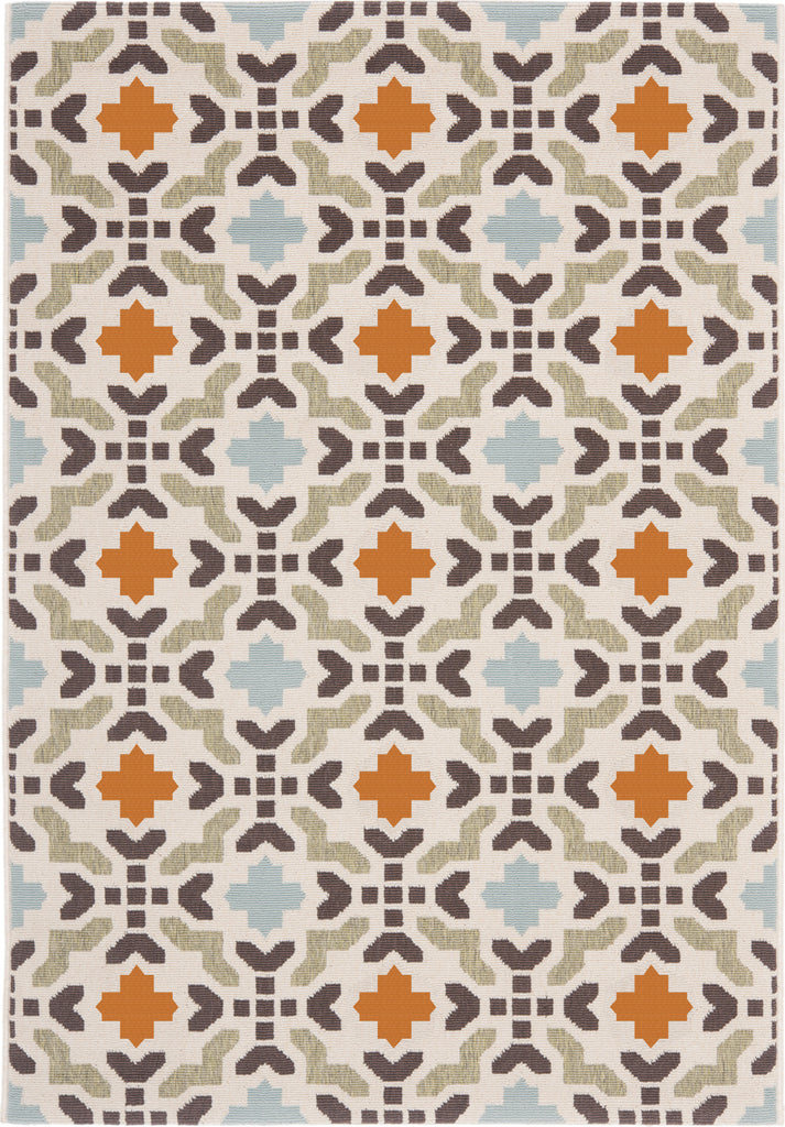 Safavieh Veranda VER080 Cream/Terracotta Area Rug main image