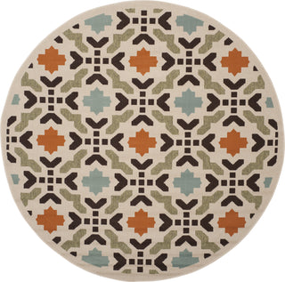 Safavieh Veranda VER080 Cream/Terracotta Area Rug 