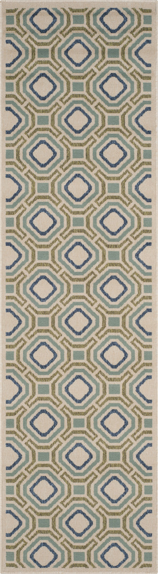 Safavieh Veranda VER089 Cream/Green Area Rug 