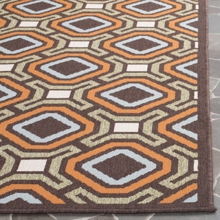 Safavieh Veranda VER089 Chocolate/Terracotta Area Rug 