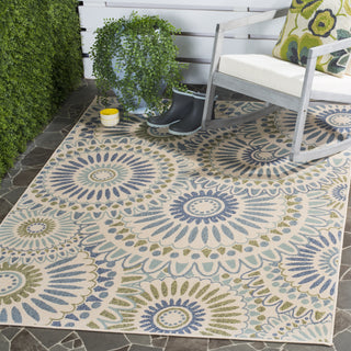 Safavieh Veranda VER091 Cream/Green Area Rug  Feature