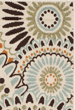 Safavieh Veranda VER091 Cream/Chocolate Area Rug 