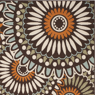 Safavieh Veranda VER091 Chocolate/Terracotta Area Rug 