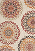 Safavieh Veranda VER092 Creme/Red Area Rug 