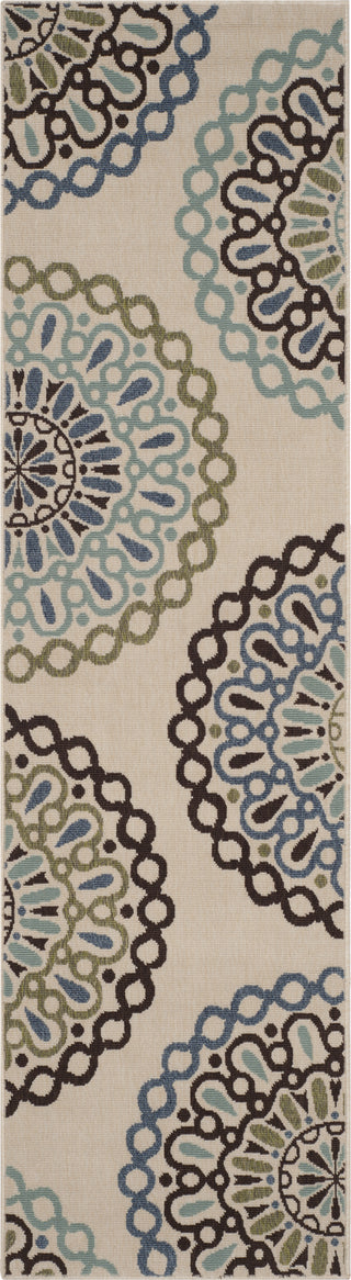 Safavieh Veranda VER092 Cream/Blue Area Rug 