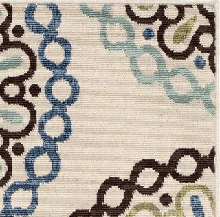 Safavieh Veranda VER092 Cream/Blue Area Rug 