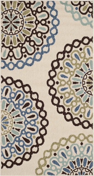 Safavieh Veranda VER092 Cream/Blue Area Rug main image