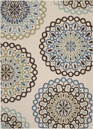 Safavieh Veranda VER092 Cream/Blue Area Rug 